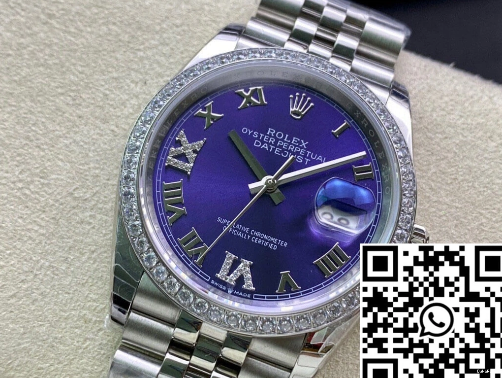 EW Datejust Factory Rolex M126284RBR-0013 Bezel Diamond-set 1017